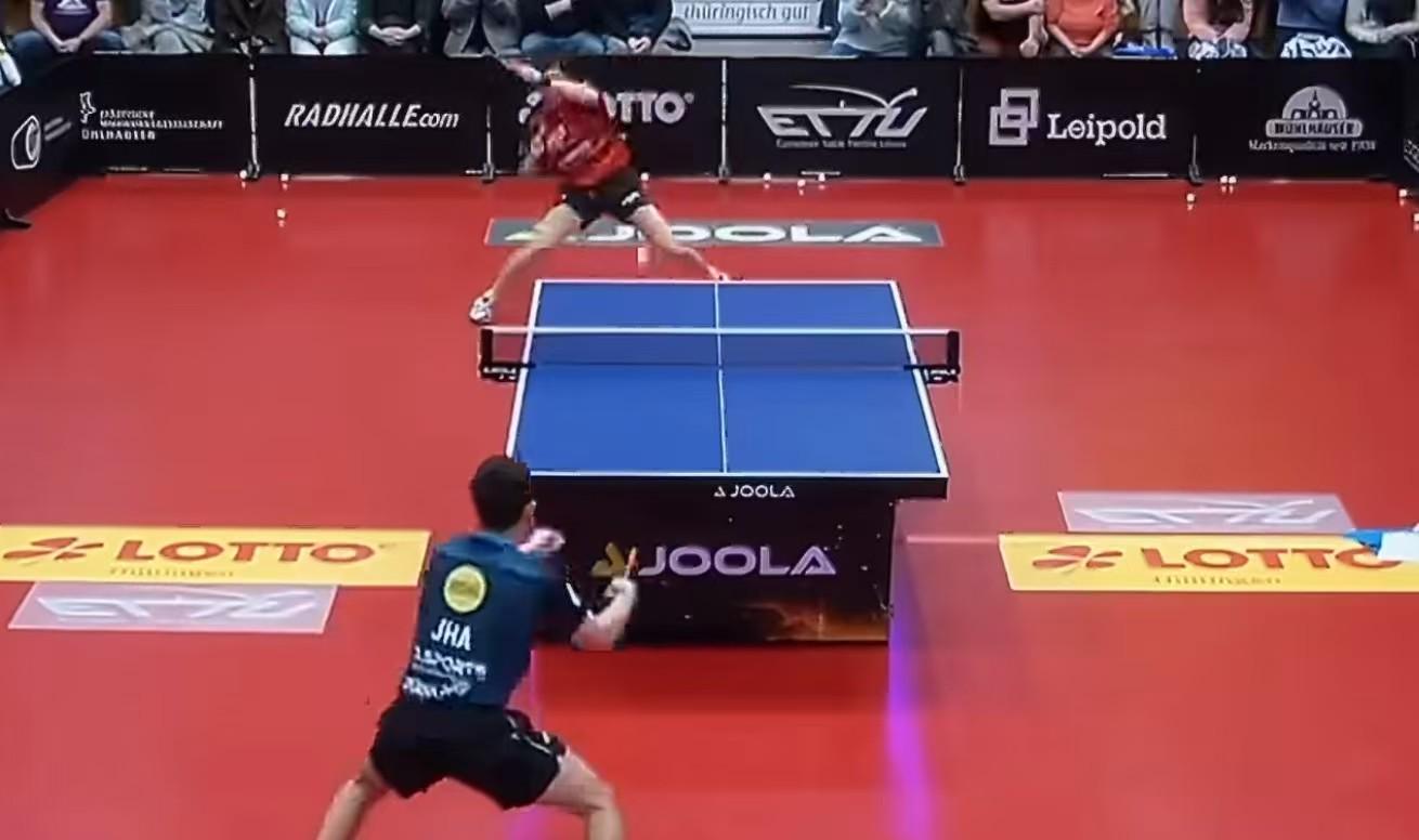 林高远乒乓欧冠2-3惜败贾哈，所在球队遭0-3横扫